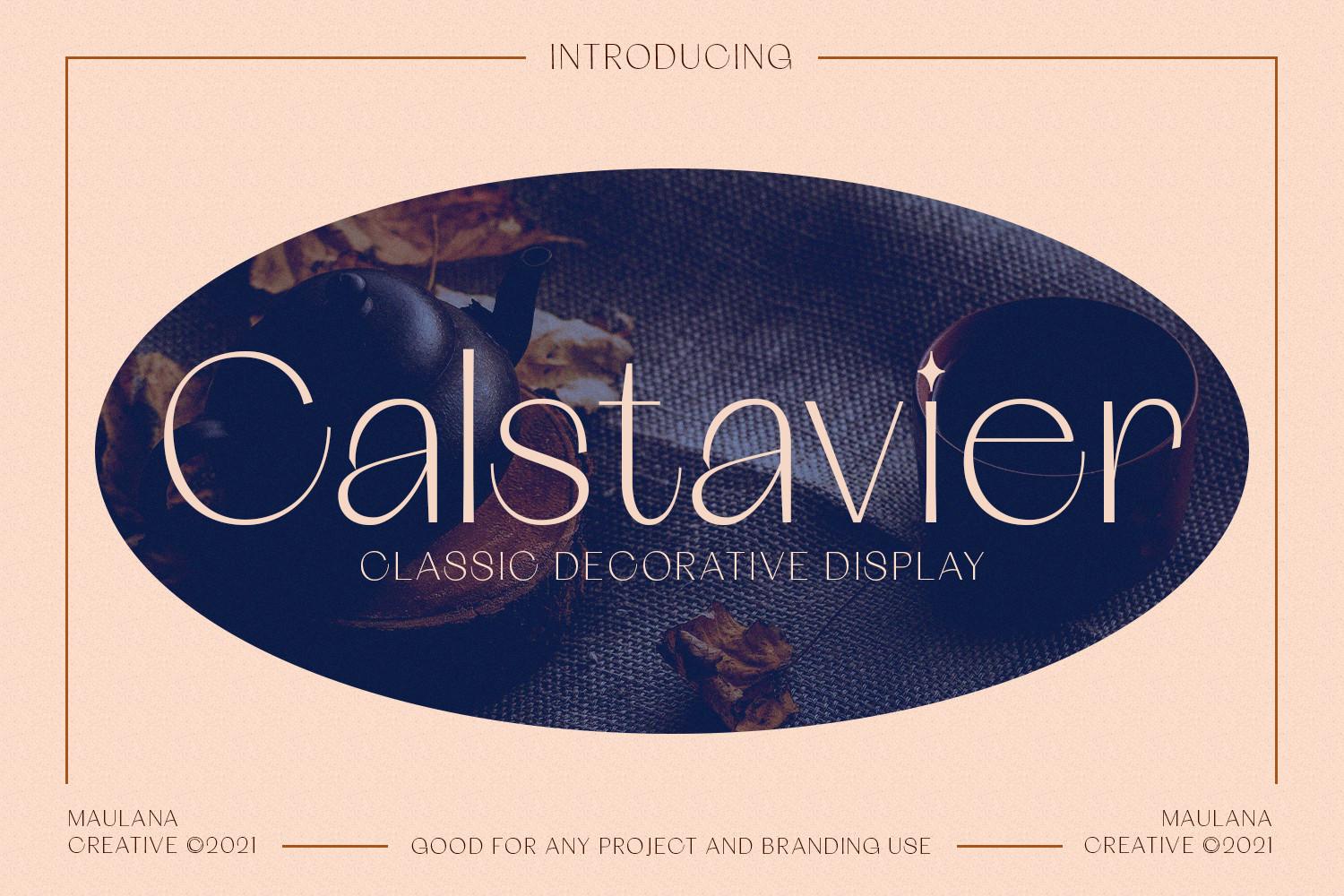 Calstavier Font