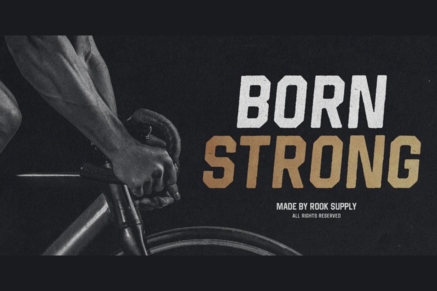Born Strong Font
