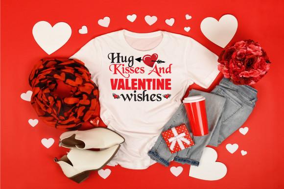 Hug Kisses and Valentine Wishes