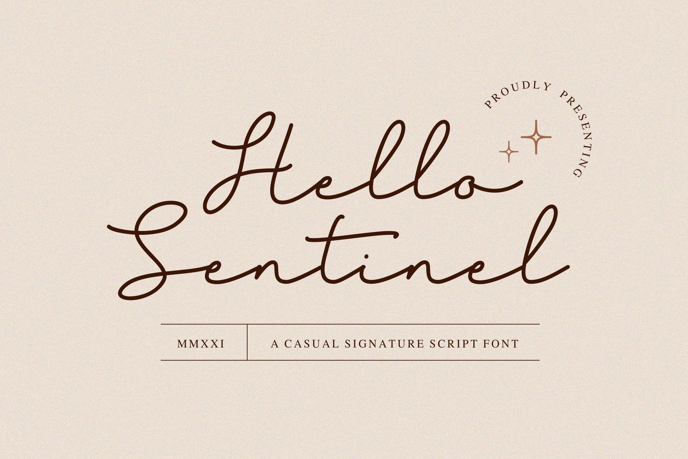 Sentinel Font