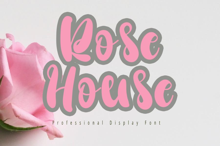 Rose House Font