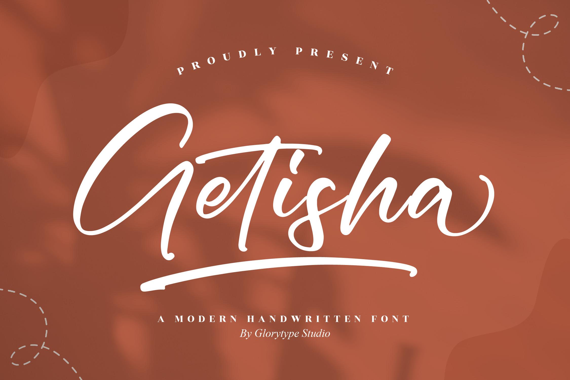 Getisha Font