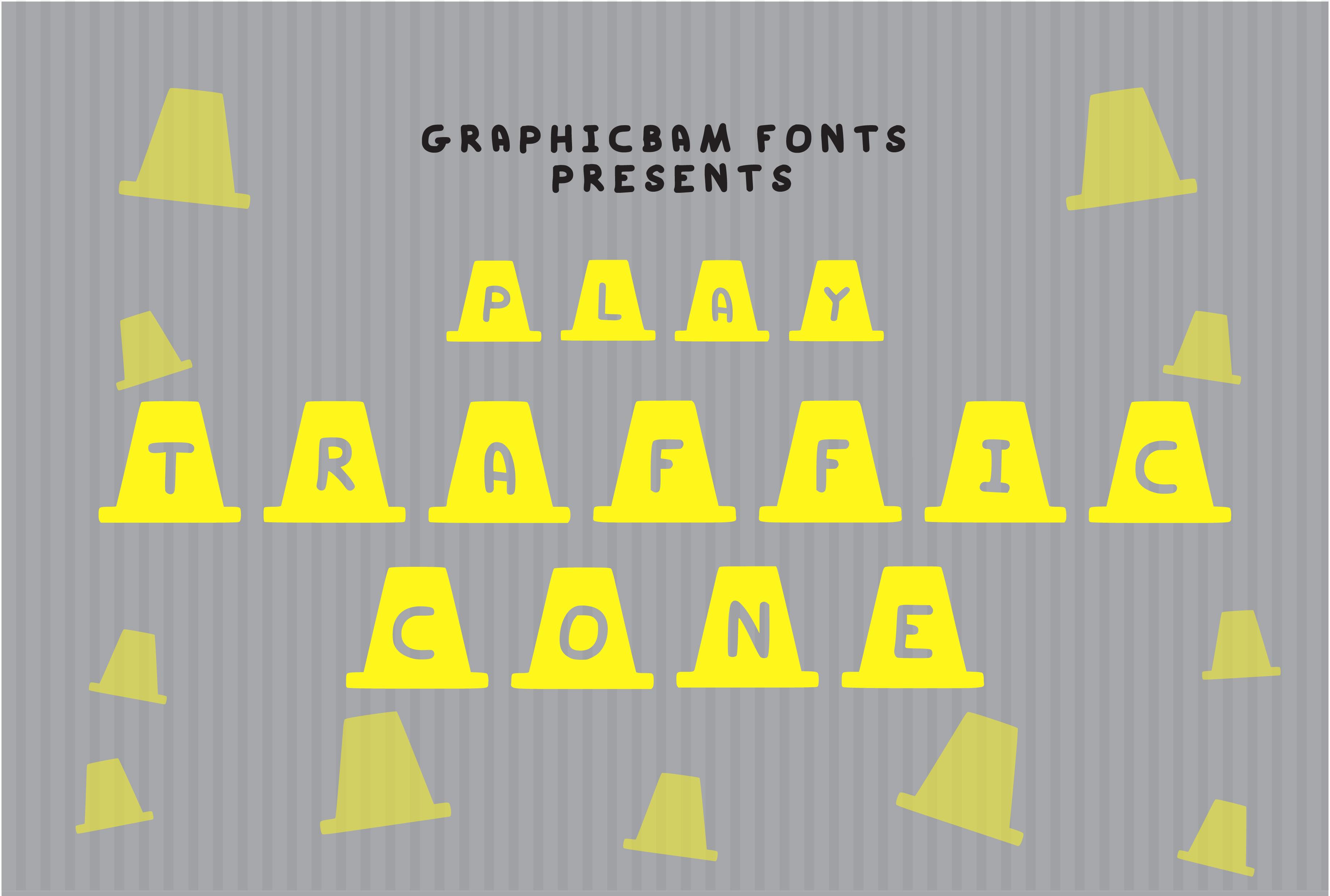 Play Traffic Cone Font
