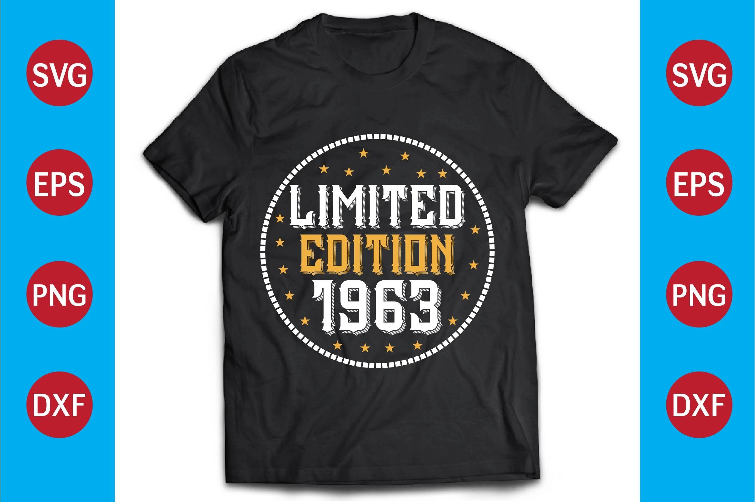 Limited Edition 1963  T-shirt Design