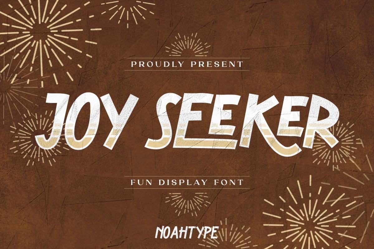 Joy Seeker Font