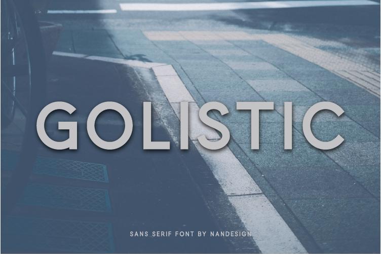 Golistic Font