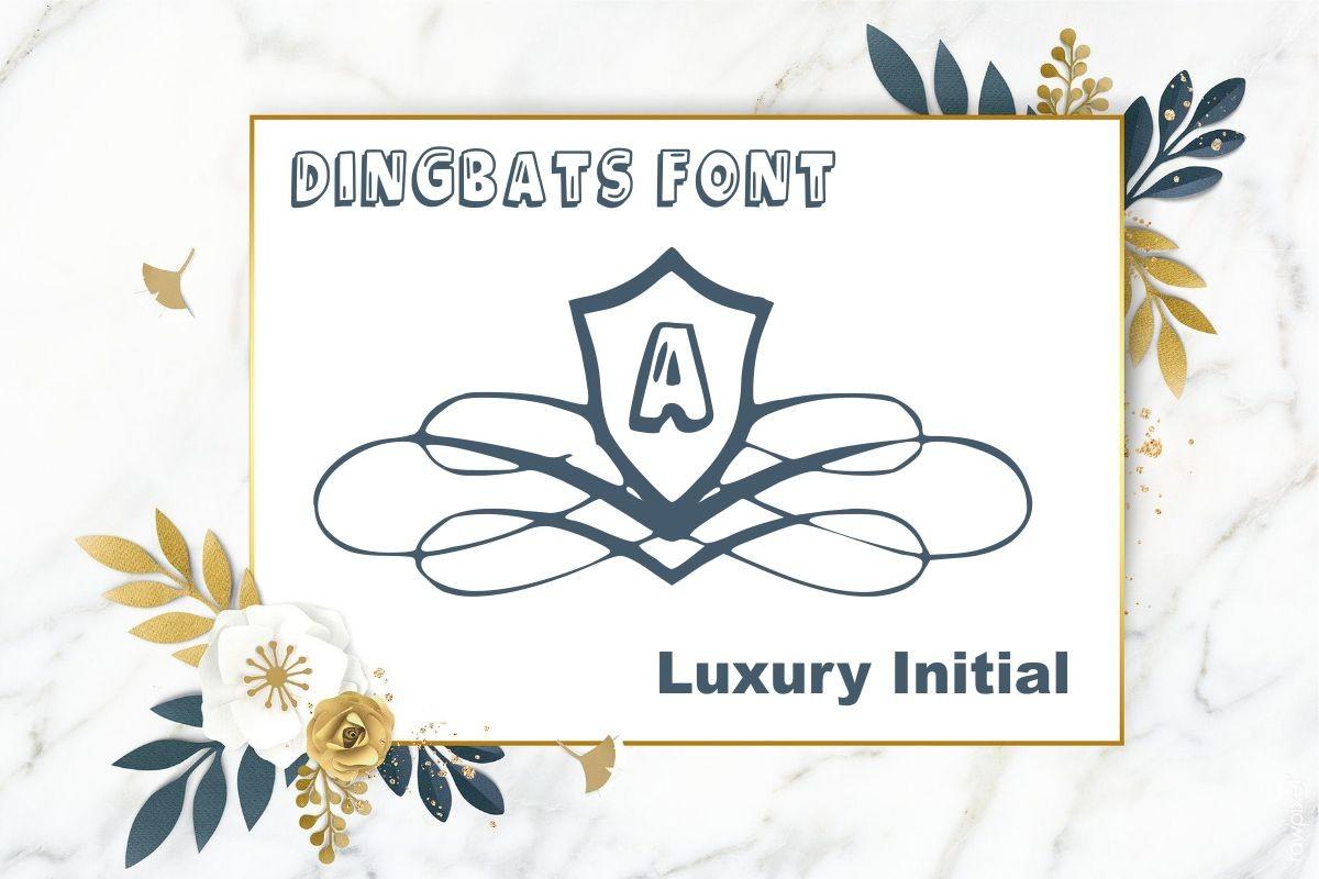 Luxury Initial Font