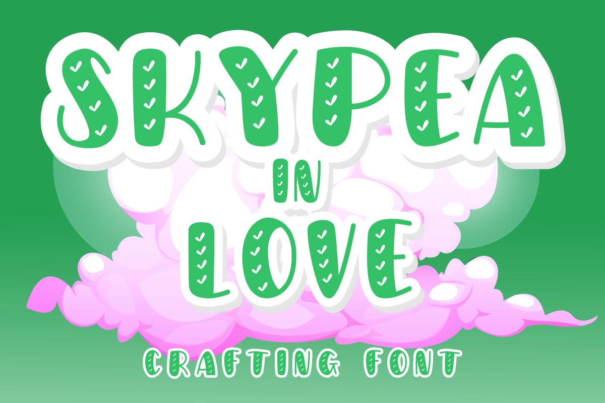Skypea in Love Font