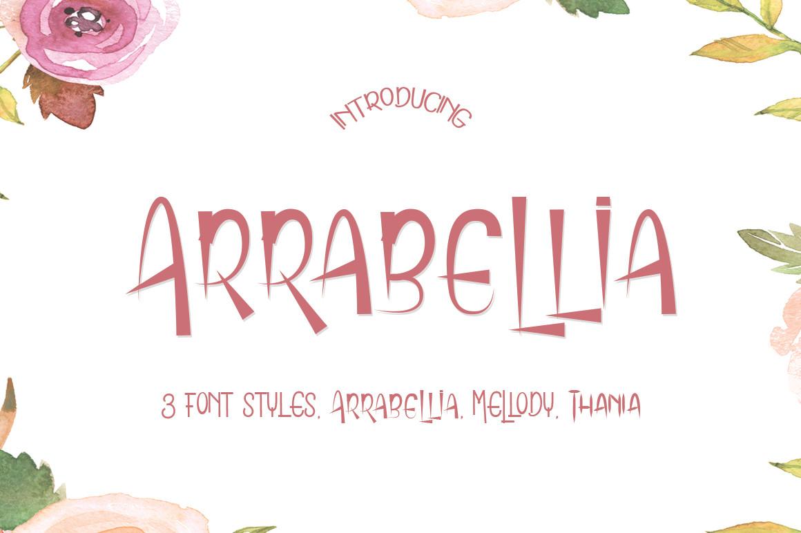 Arrabellia Family Font