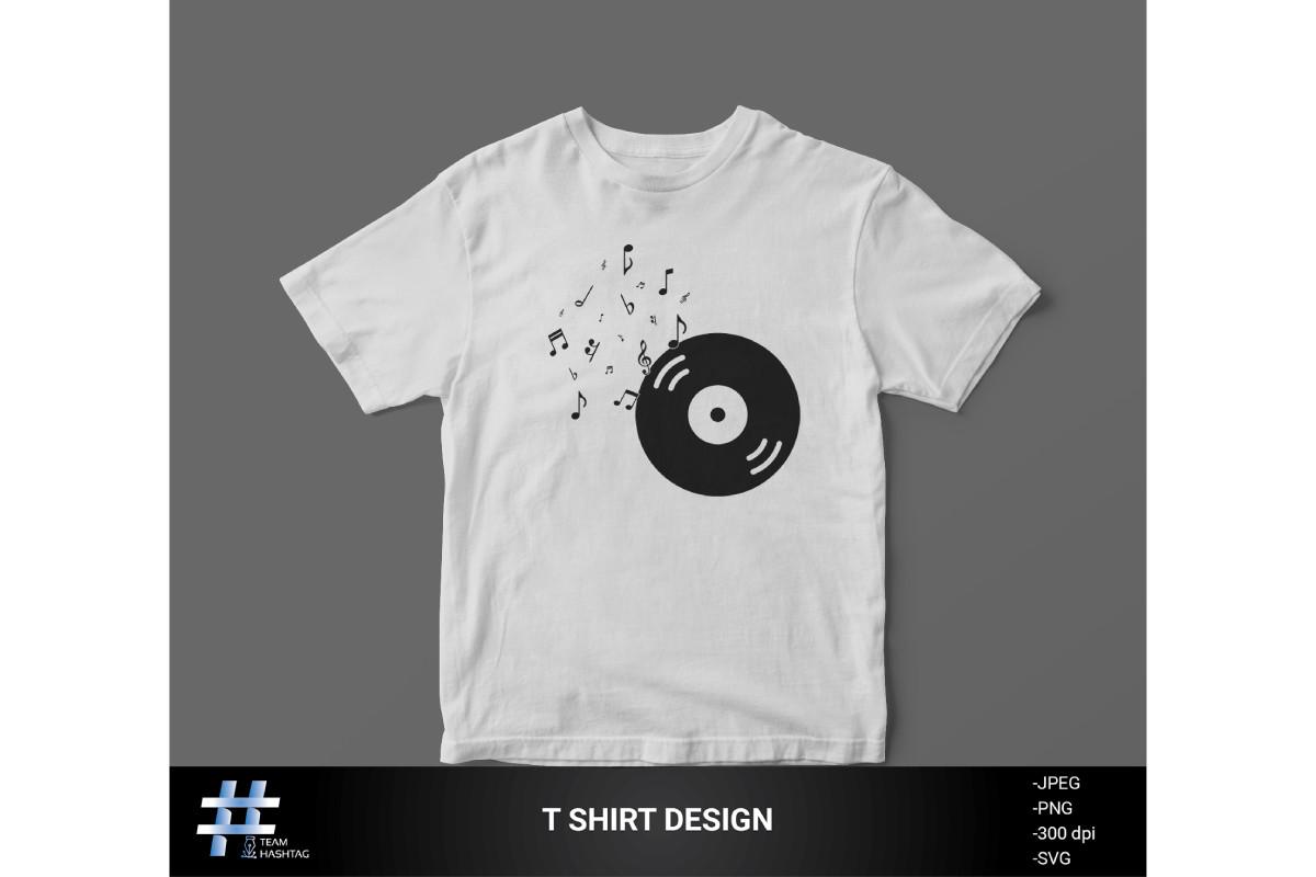 Music T Shirt Design Vector