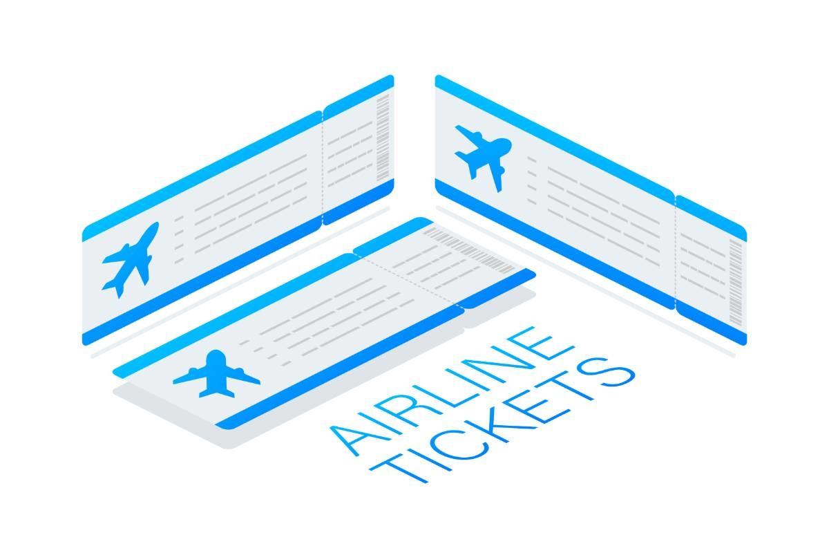 Airline Tickets or Boarding Pass Inside
