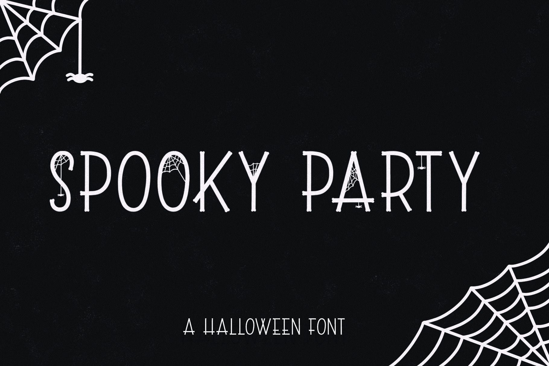 Spooky Party Font