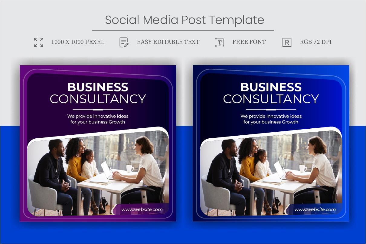 Business Social Media Post Design Ads