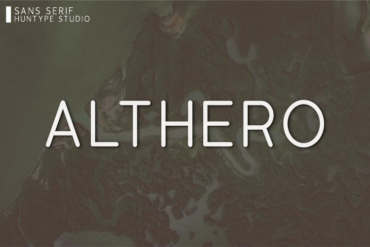 Althero Font