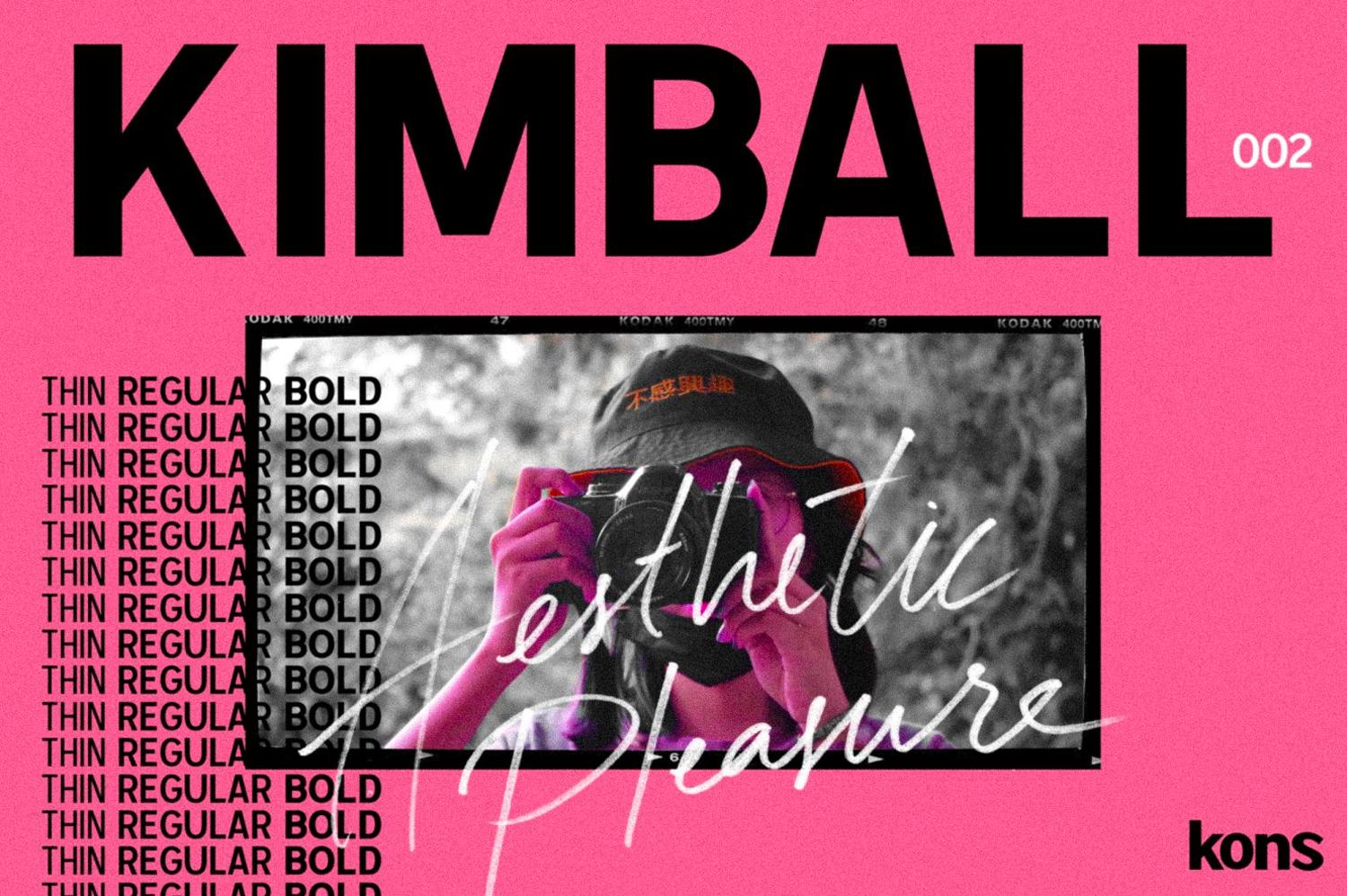 Kimball Font