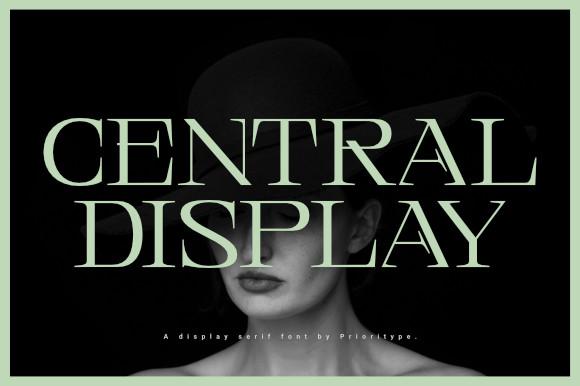Central Display Font
