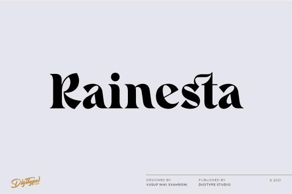 Rainesta Font