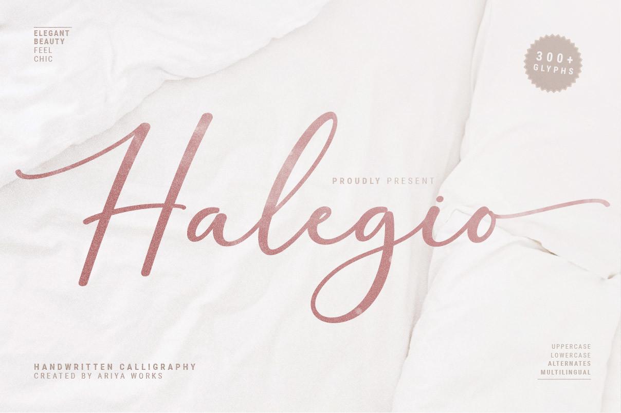 Halegio Font