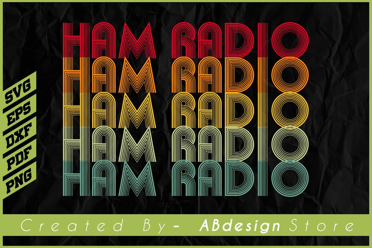 Ham Radio Retro Design