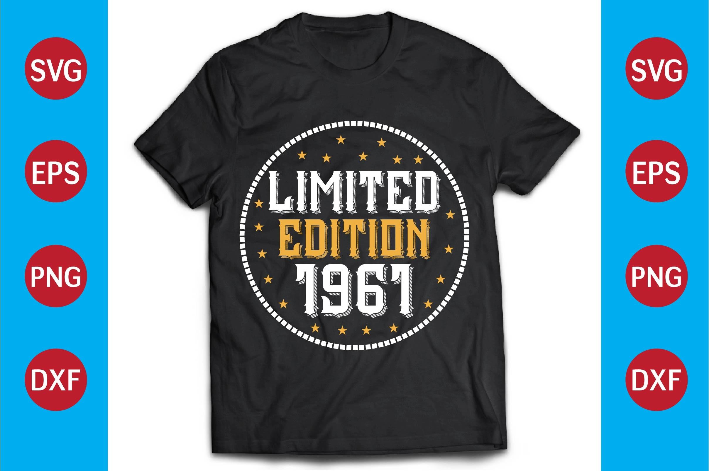Limited Edition 1961     T-shirt Design