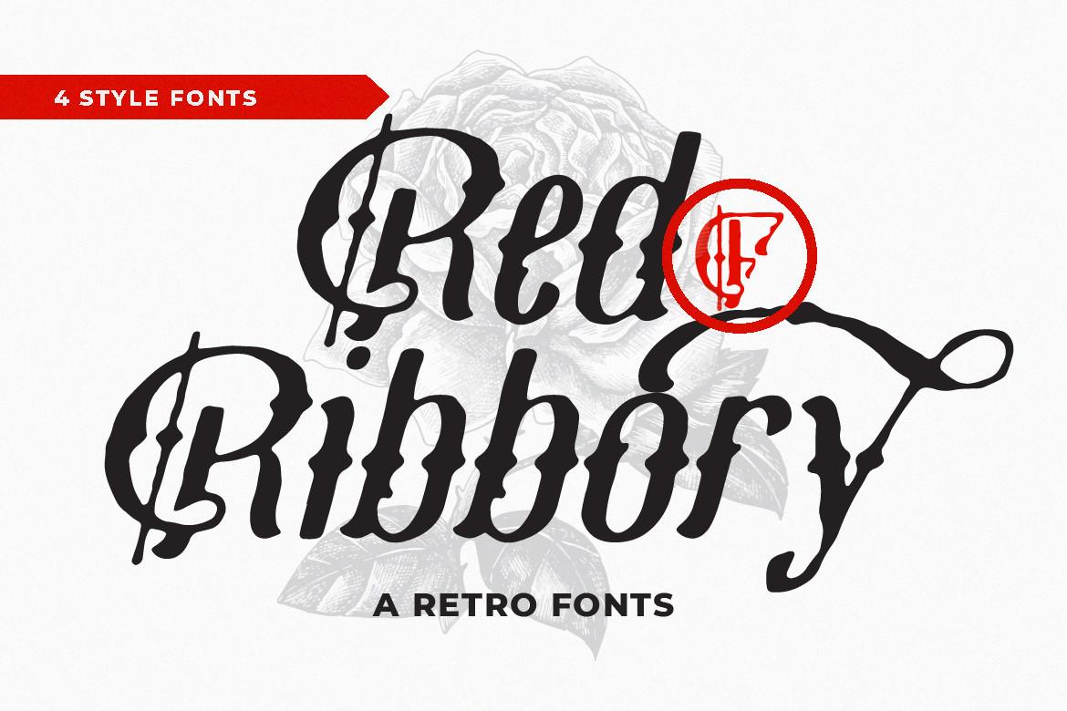 Red Ribbory Font