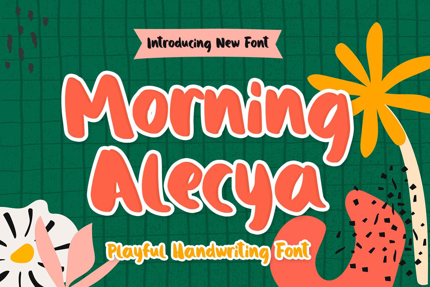 Morning Alecya Font