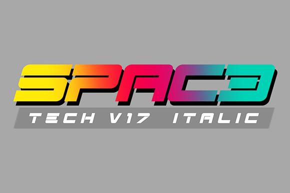 Spac3 Tech Font