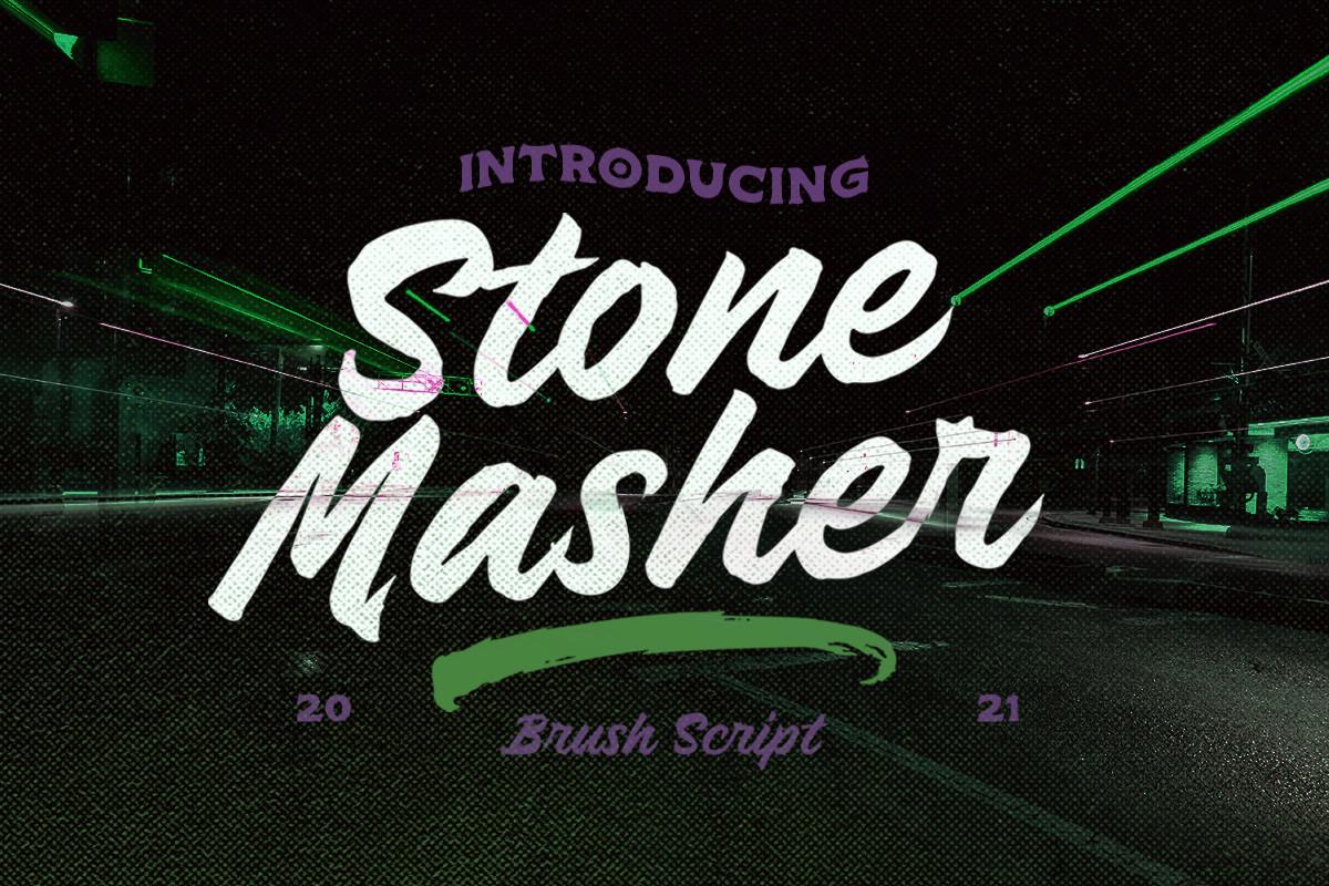 Stone Masher Font