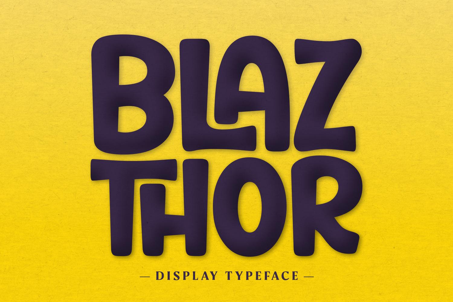 Blaz Thor Font