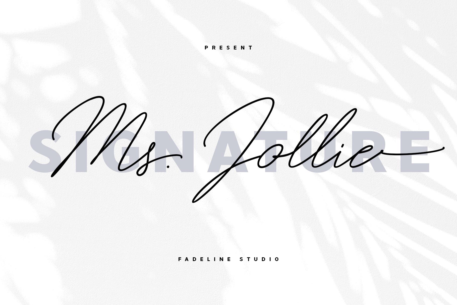 Ms. Jollie Font