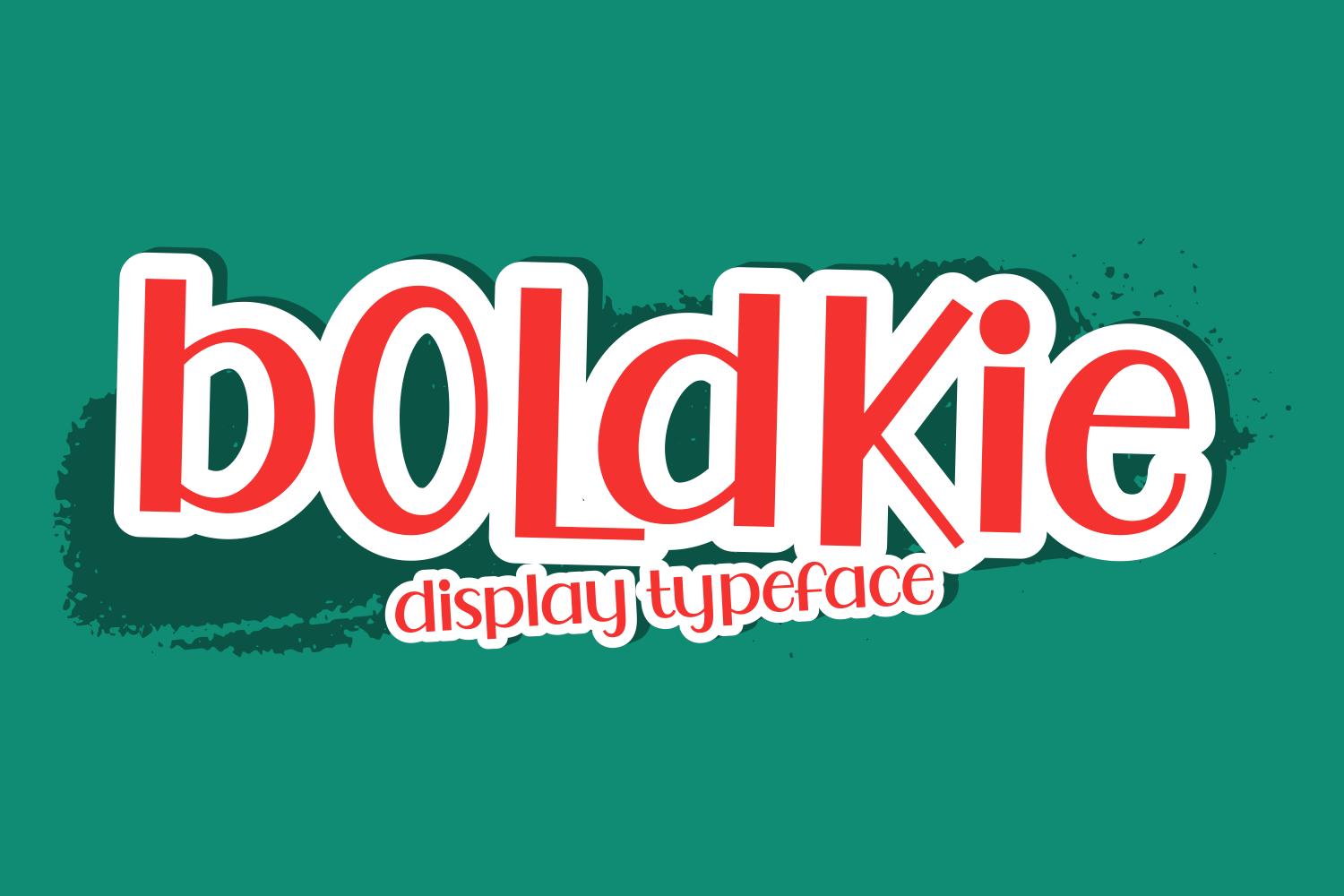 Boldkie Font