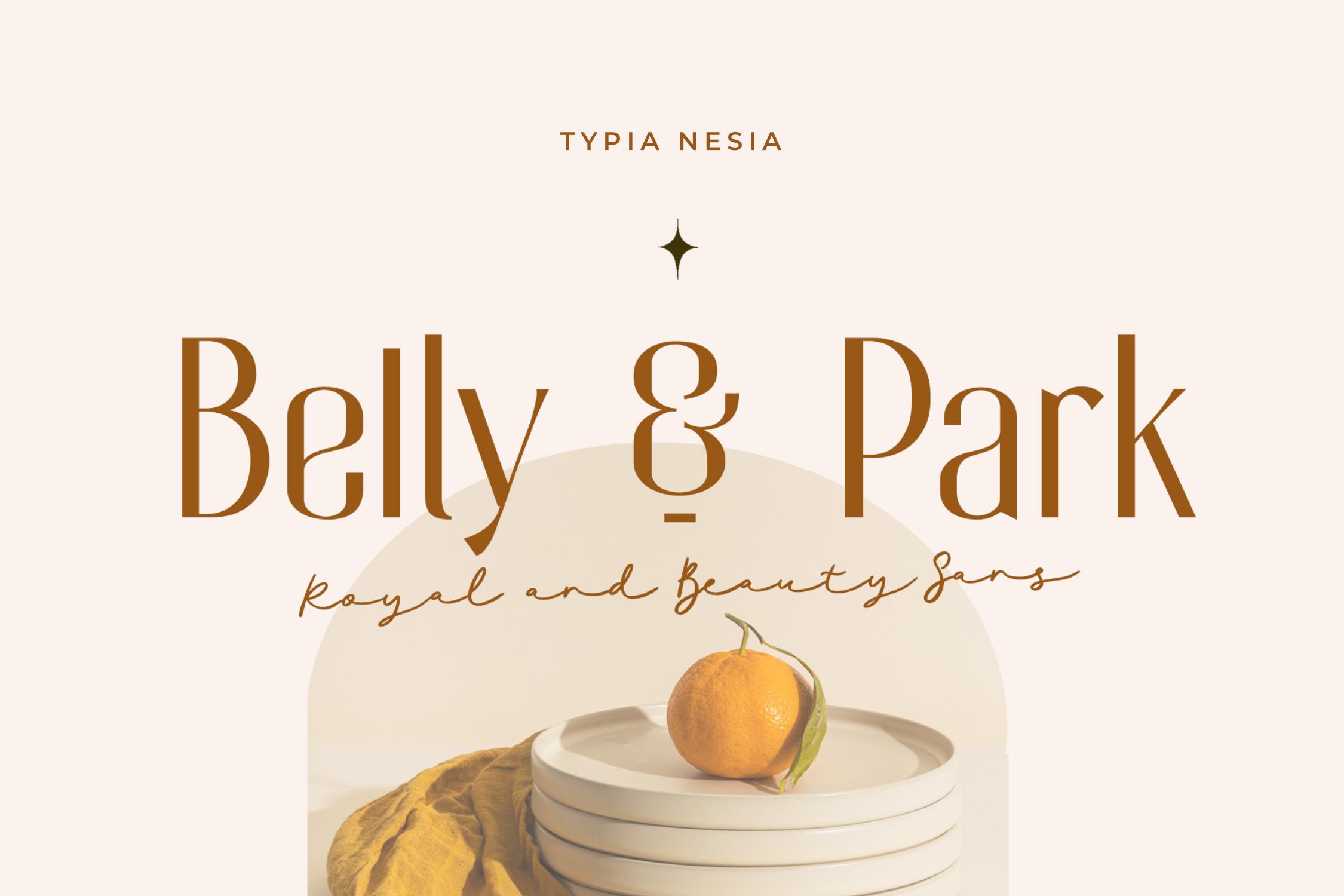 Belly and Park Font