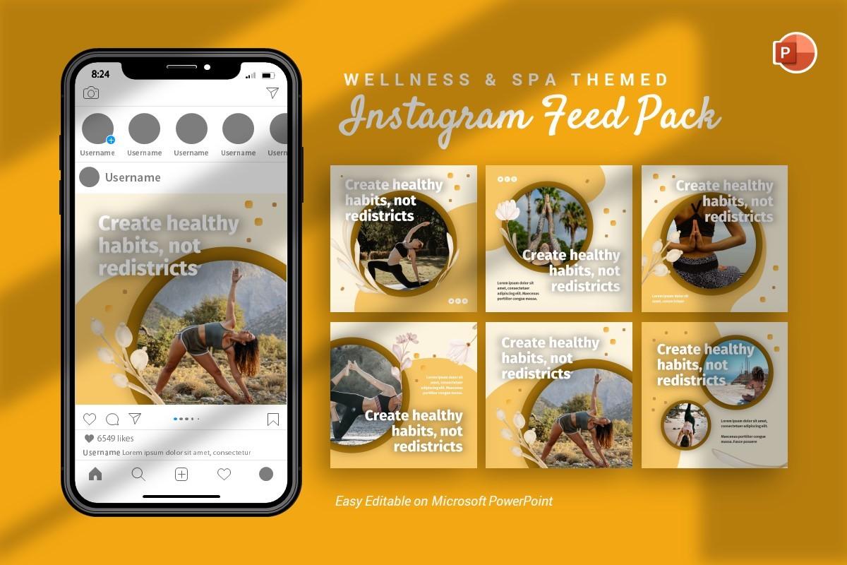 Instagram Feed - Wellness Template