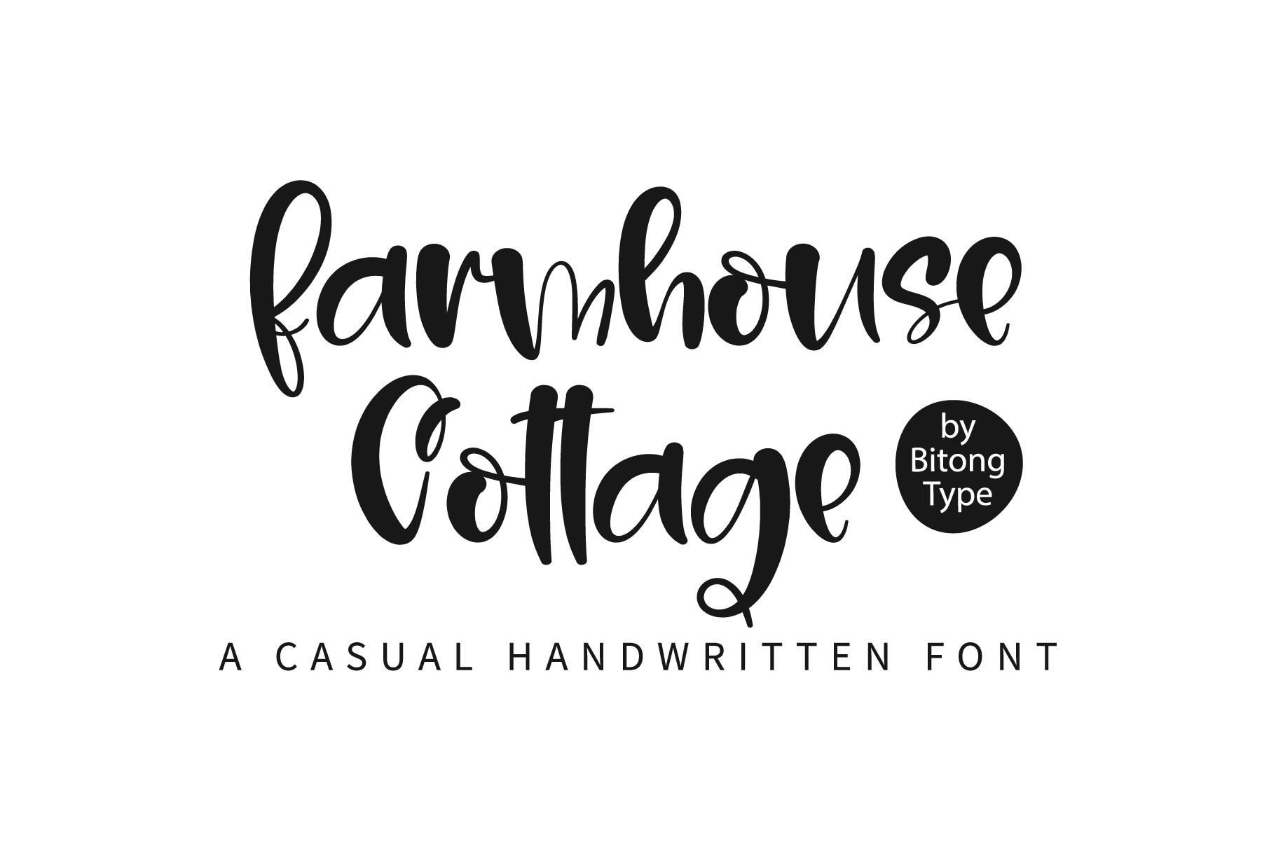 Farmhouse Cottage Font