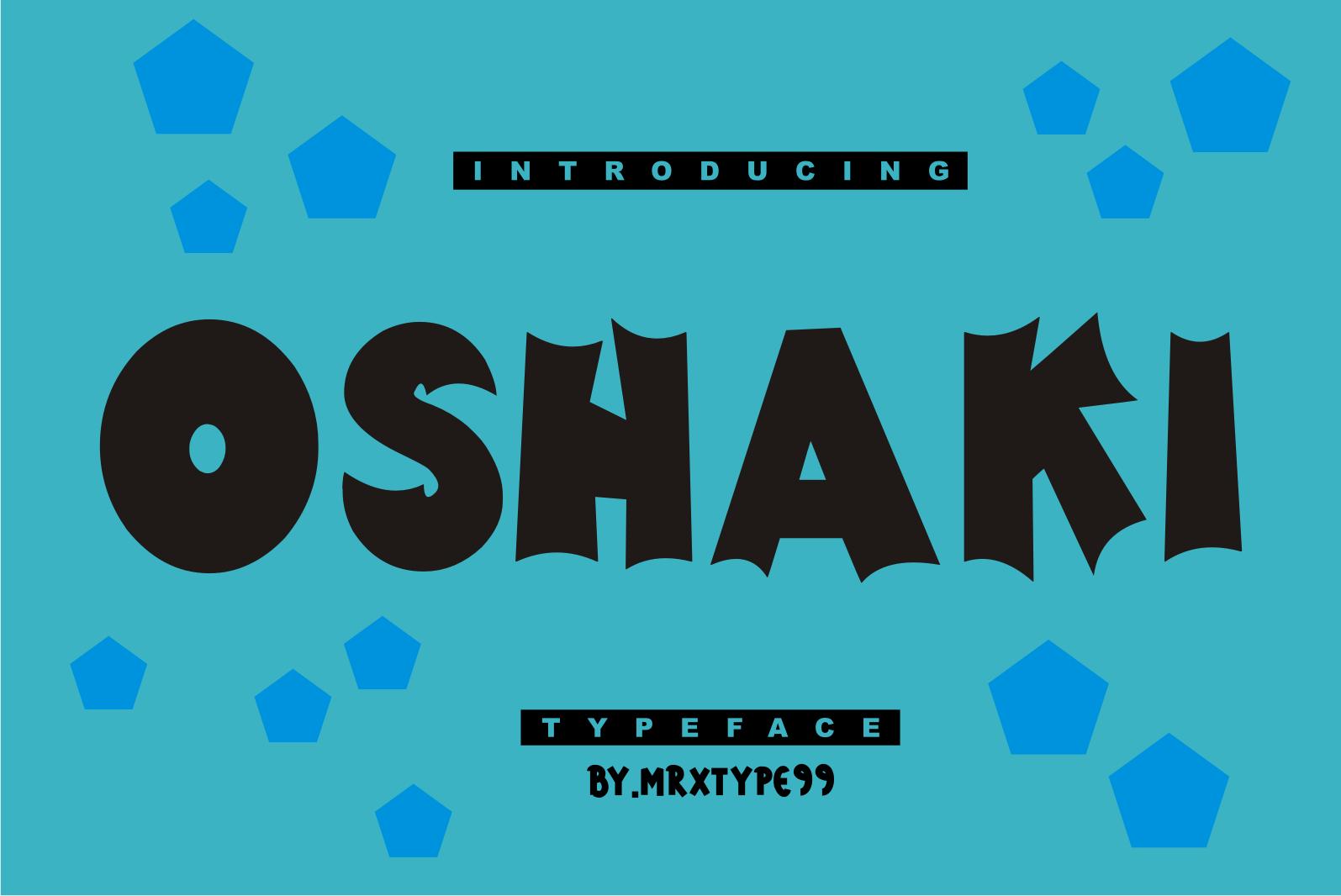 Oshaki Font