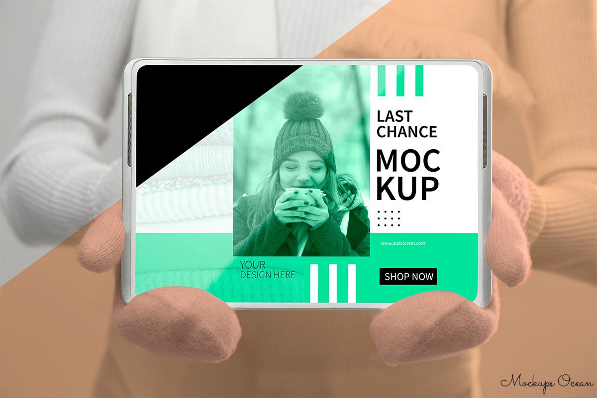 Tablet Display Mockup