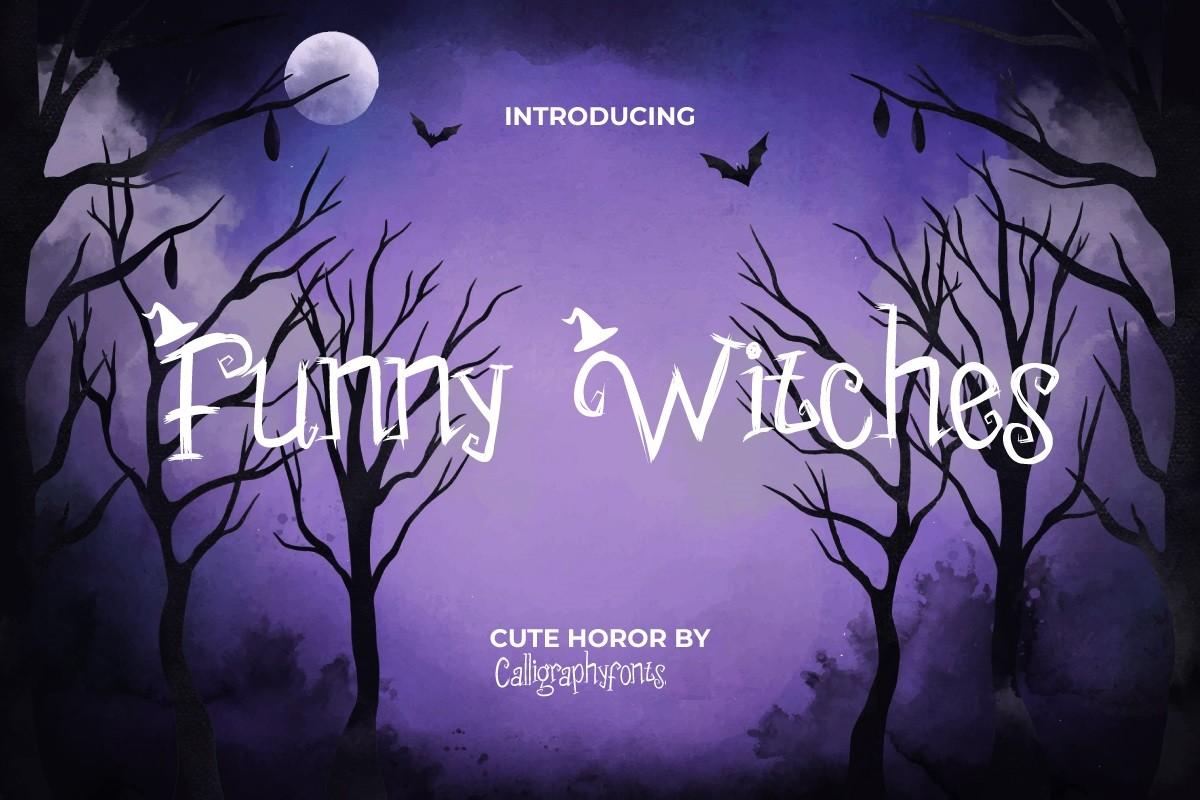 Funny Witches Font