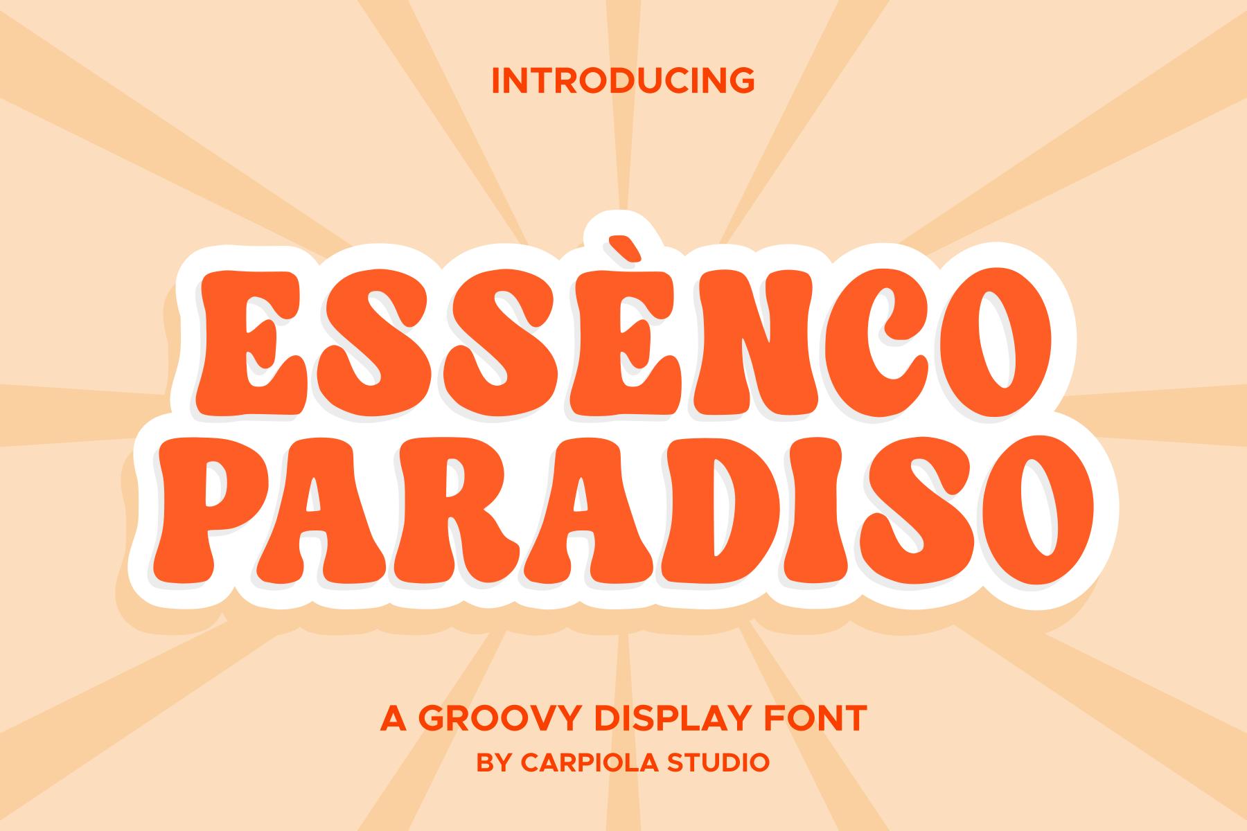 Essenco Paradiso Font