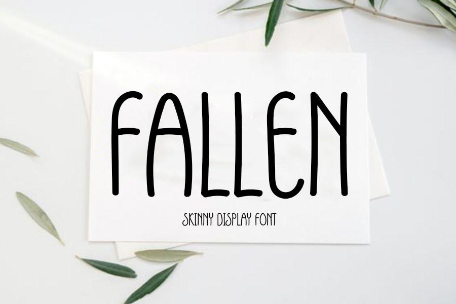 Fallen Font