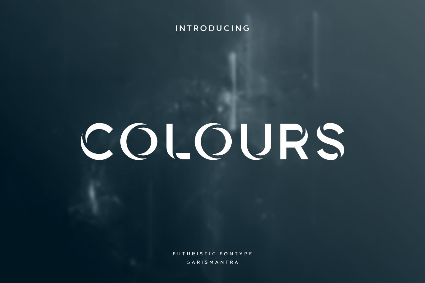 Colours Font