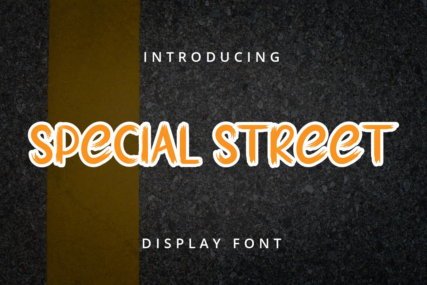Special Street Font
