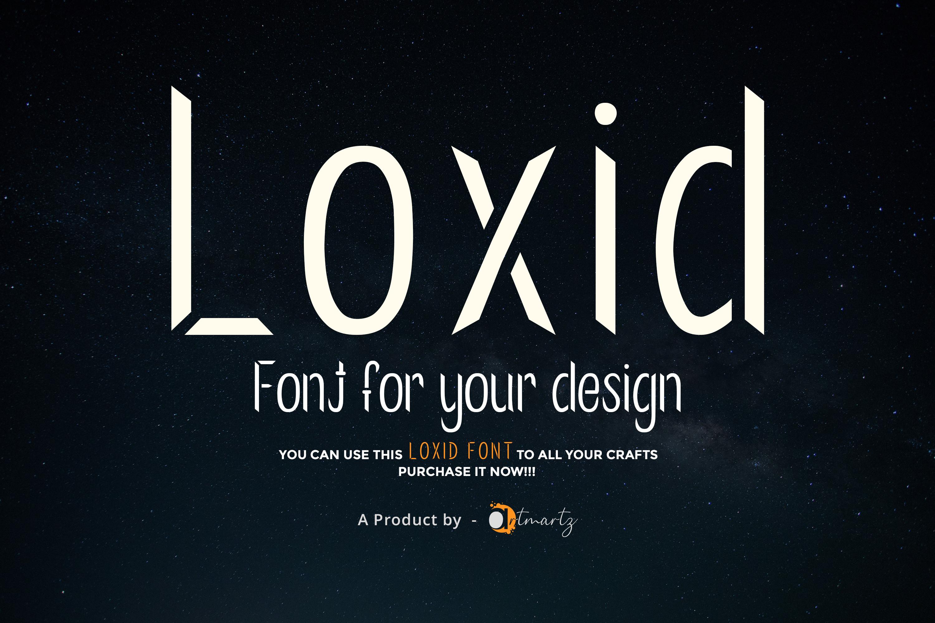 Loxid Font
