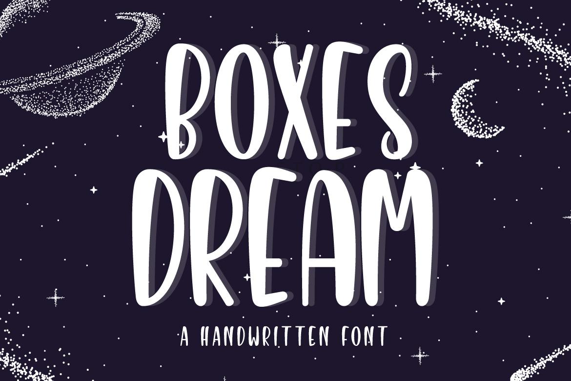 Boxes Dream Font