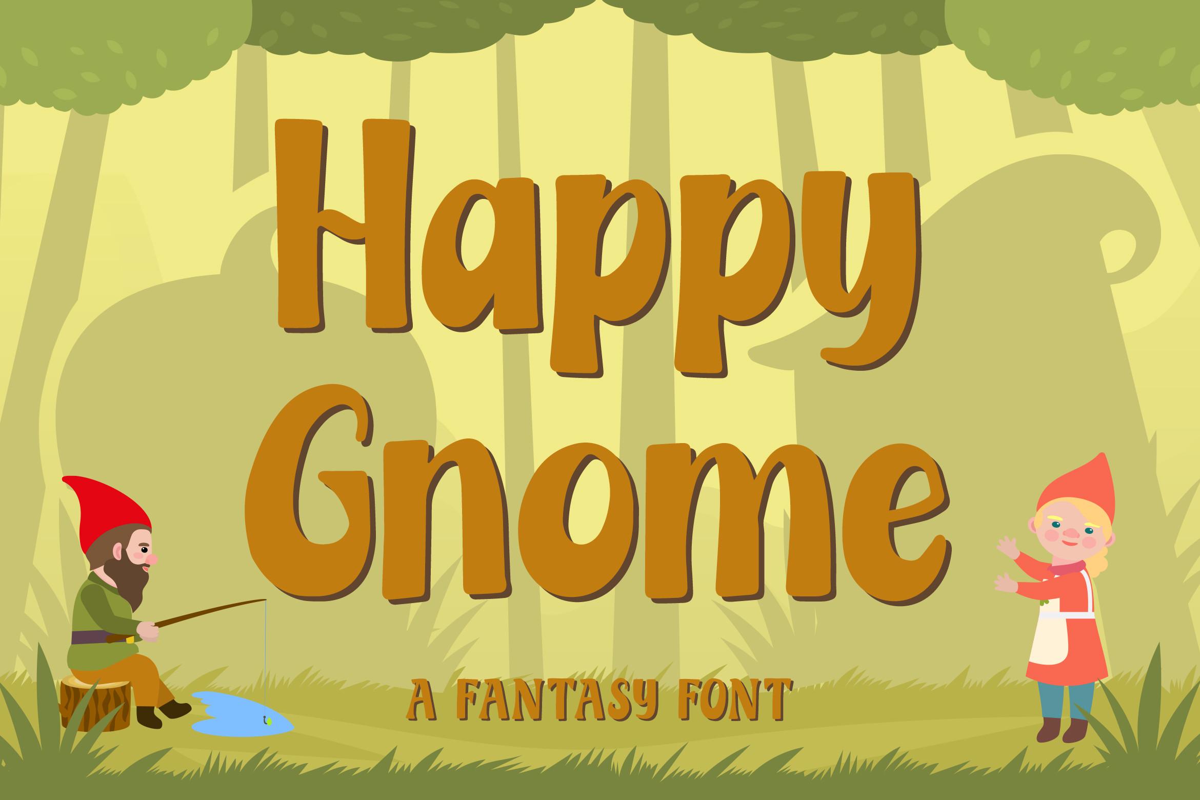 Happy Gnome Font