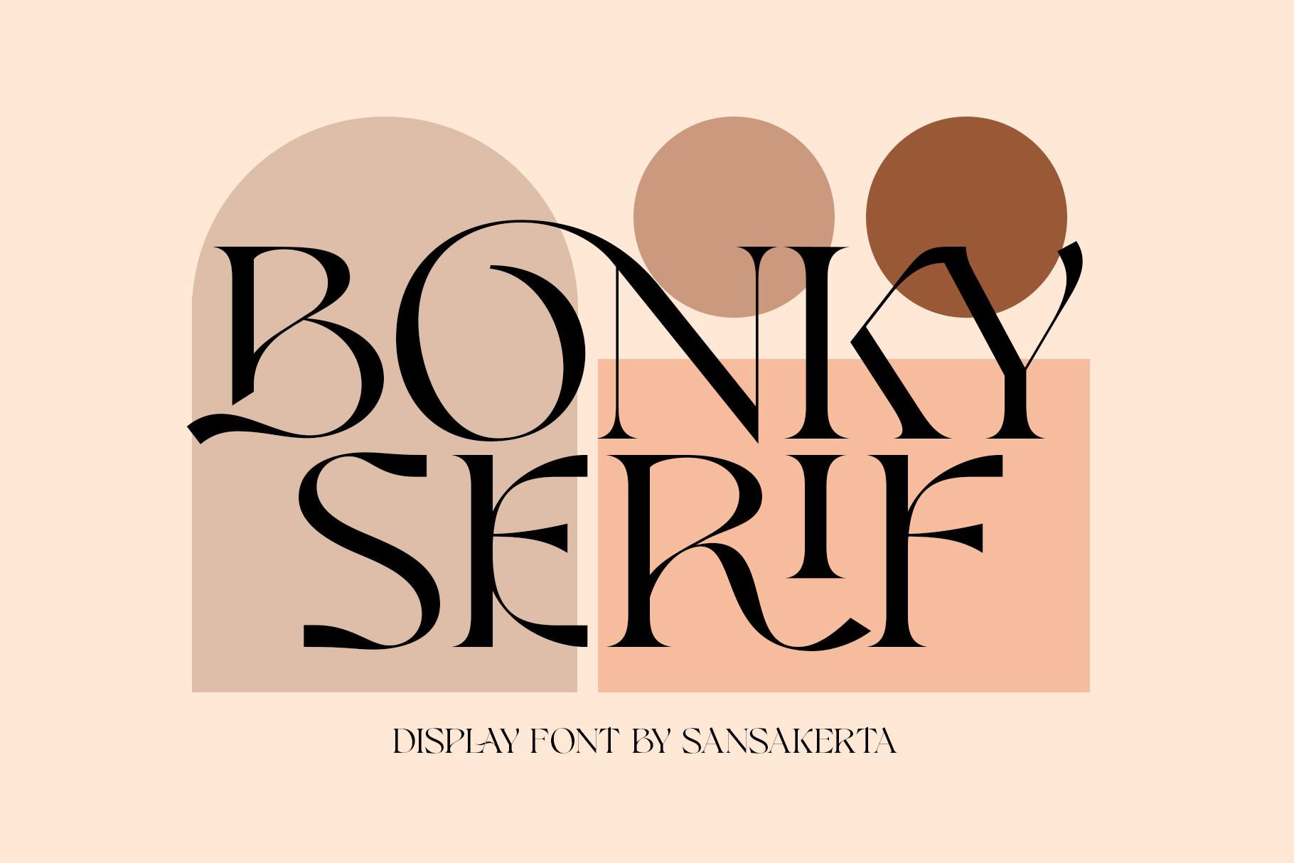 Bonky Font