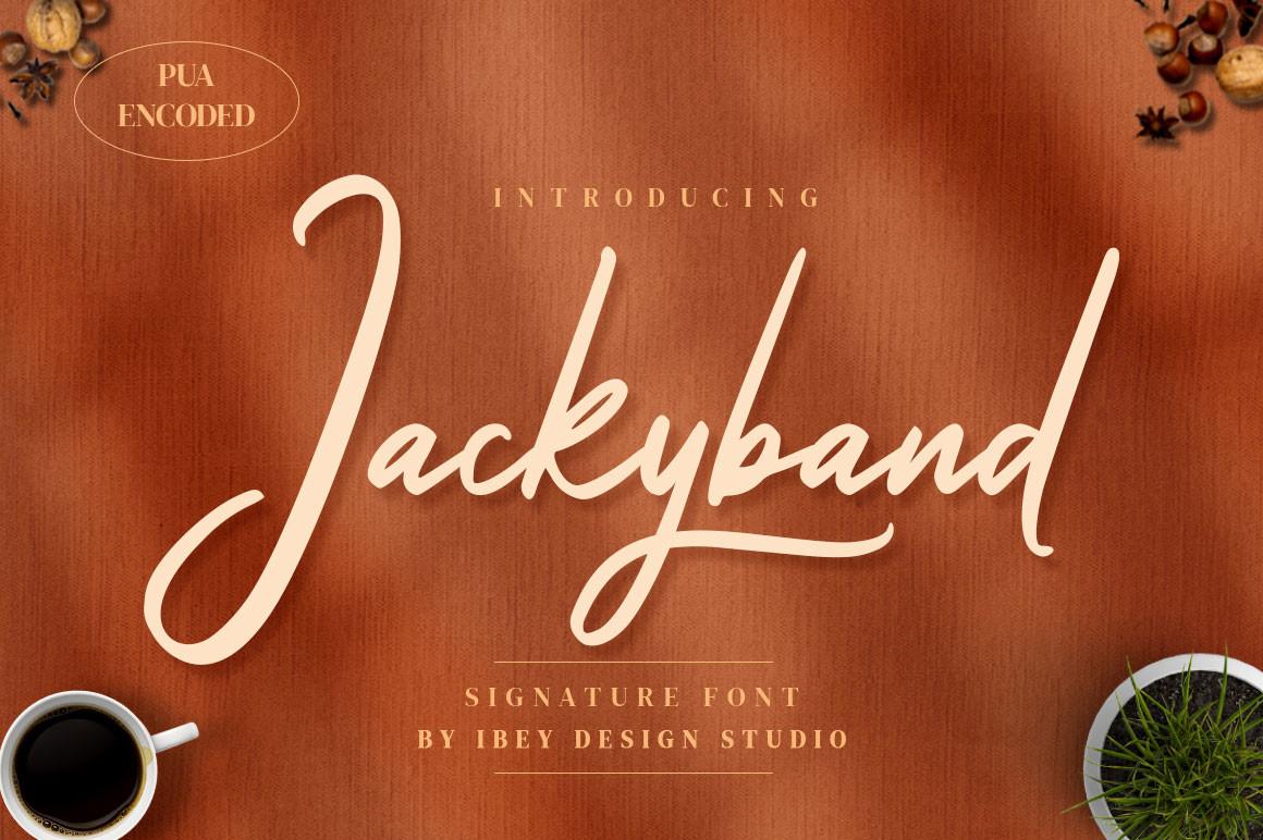Jackyband Font