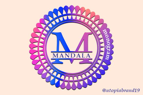 Mandala Monogram Font