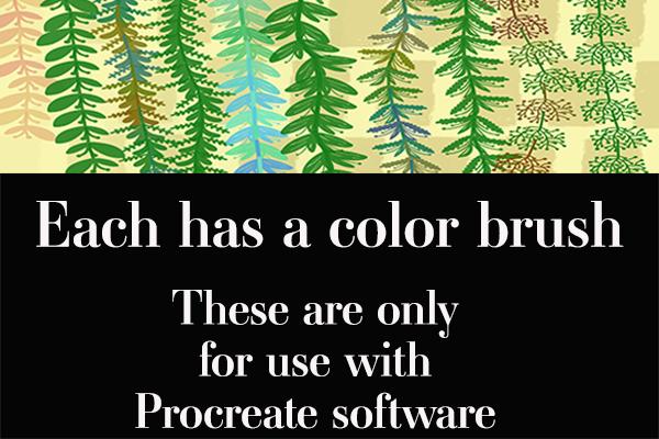 Procreate Wreath/Vine Brushes