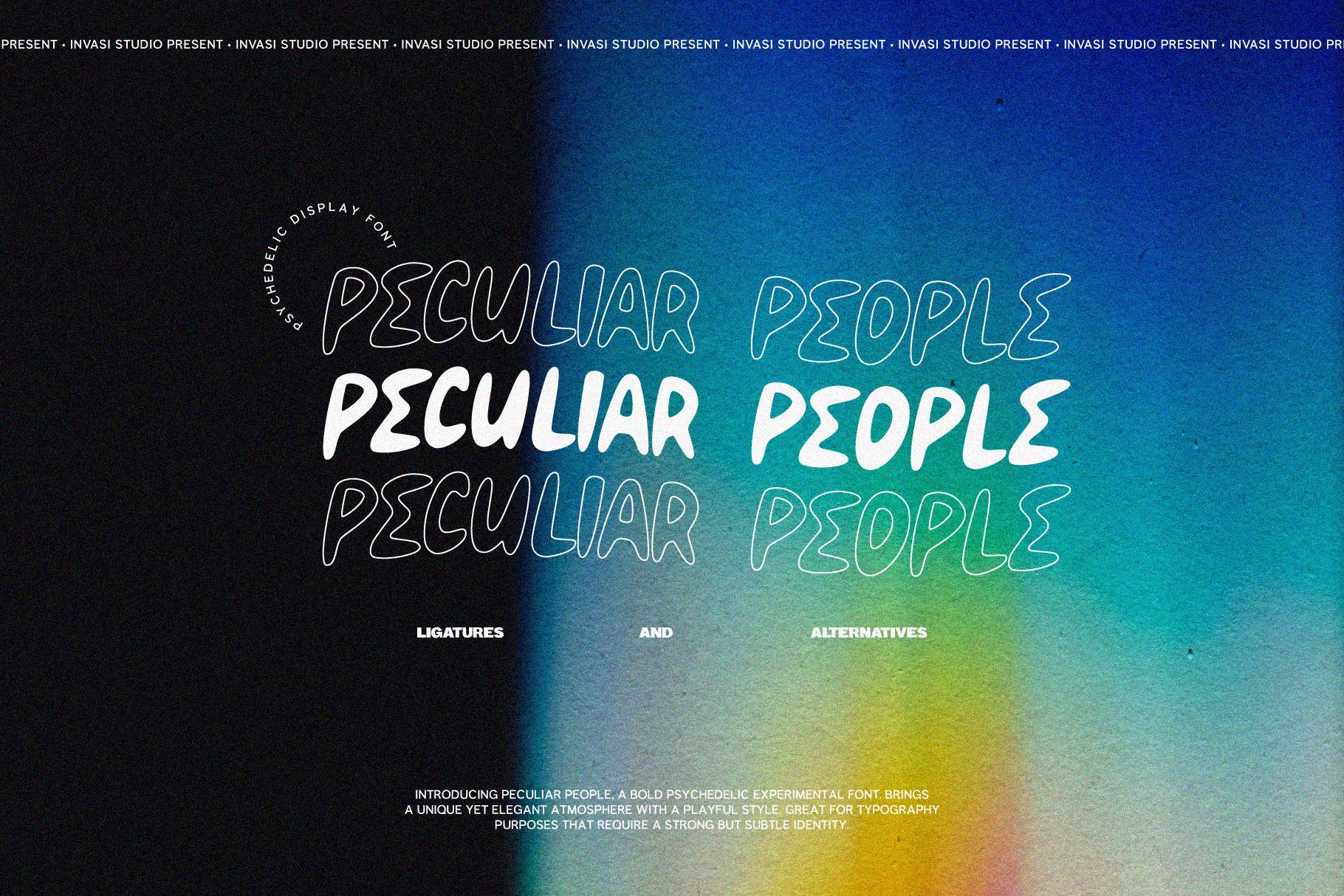 Peculiar People Font