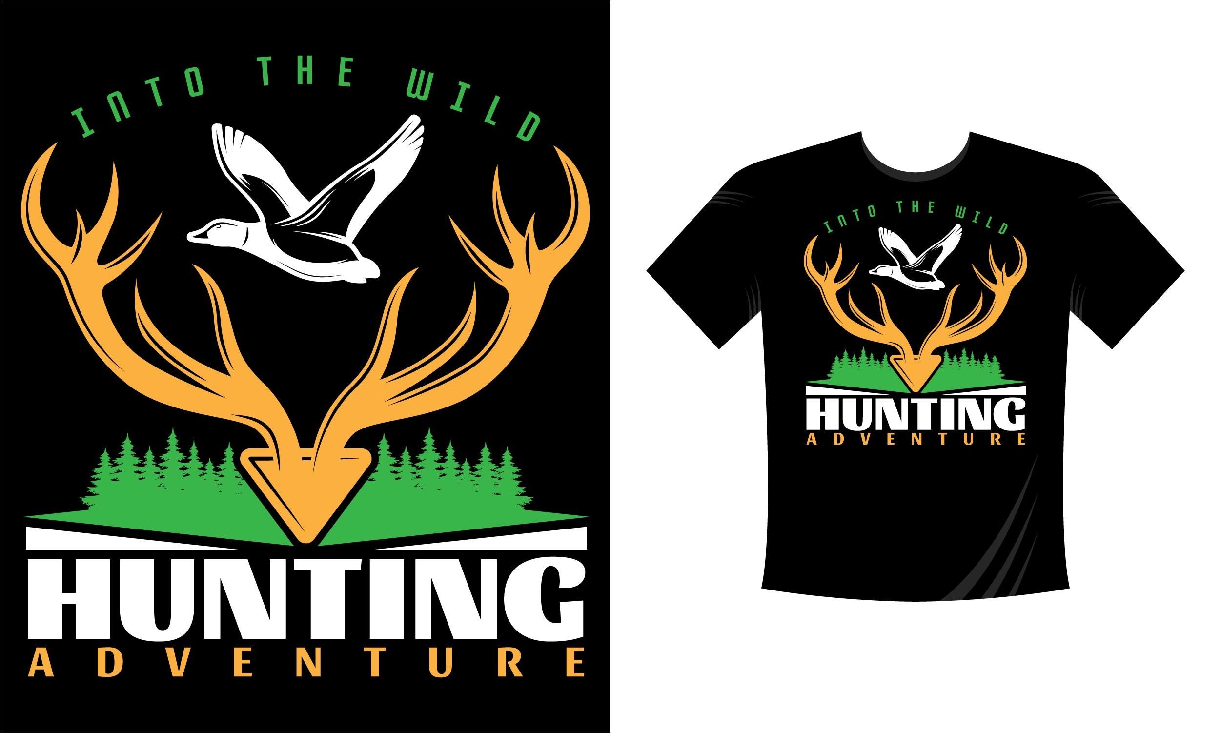 Into the Wild Hunting Adventure T-Shirt